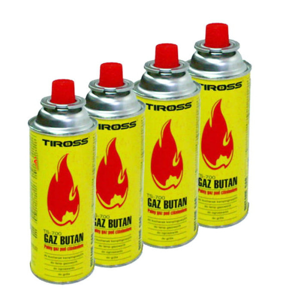 4 x GAZ NABÓJ GAZOWY / KARTUSZ 227g TYP MSF-1a TS-700
