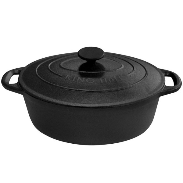 BRYTFANNA ŻELIWNA 6.2L 33cm KiNGHOFF KH-1111