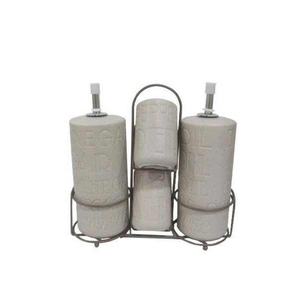 CERAMICZNY ZESTAW DO PRZYPRAW 5 ELE. MAESTRO MR-20028-04S