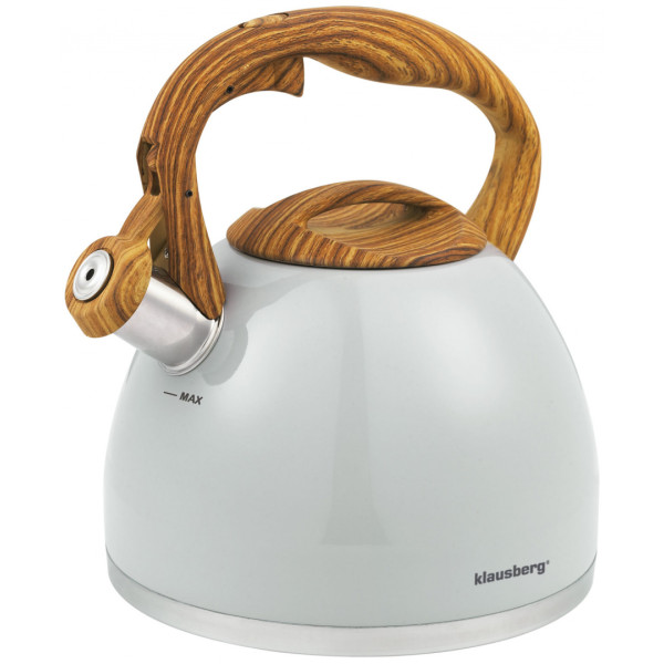 CZAJNIK STAL NERDZ. LAKIEROWANY MAT 3.0L KLAUSBERG KB-7451