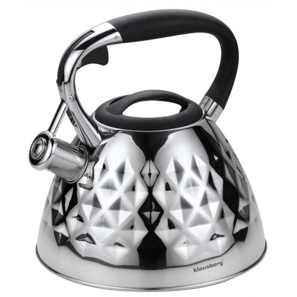 CZAJNIK STALOWY 3.0L SATYNA DIAMOND KLAUSBERG KB-7413