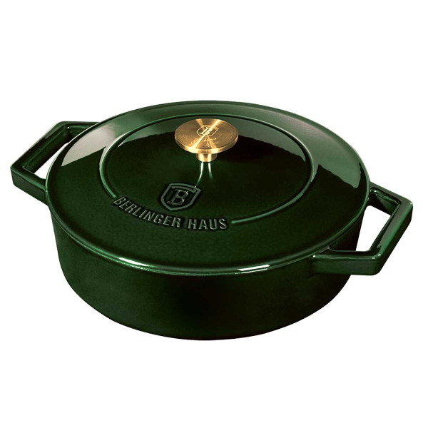 EMALIOWANY GARNEK ŻELIWNY 26cm BERLINGER HAUS BH-6504