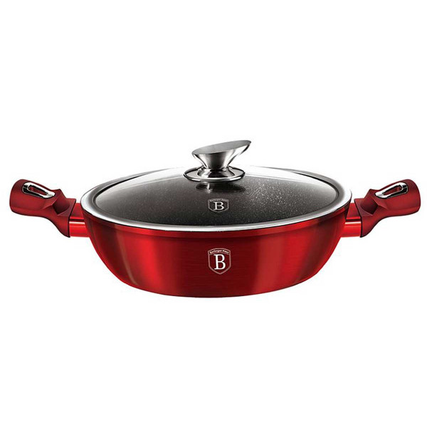 GARNEK 3.8L 28CM BERLINGER HAUS METALLIC BURGUNDY LINE BH-1263
