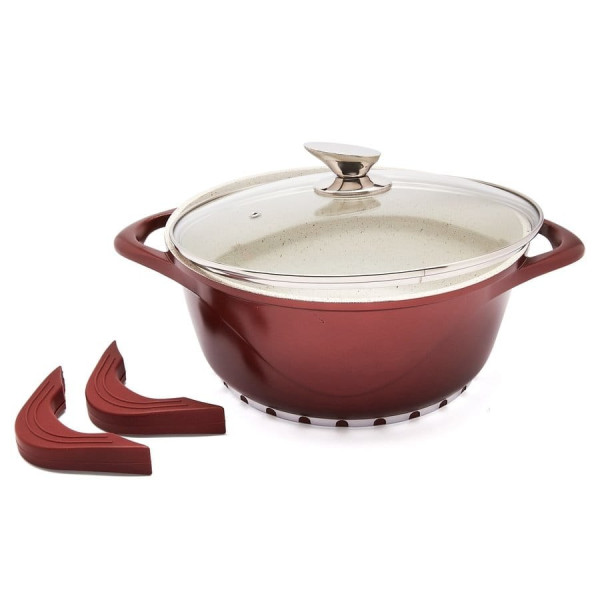 GARNEK ALUMINIOWY Z POKRYWKĄ 28cm STARKE PRO VICTORIA