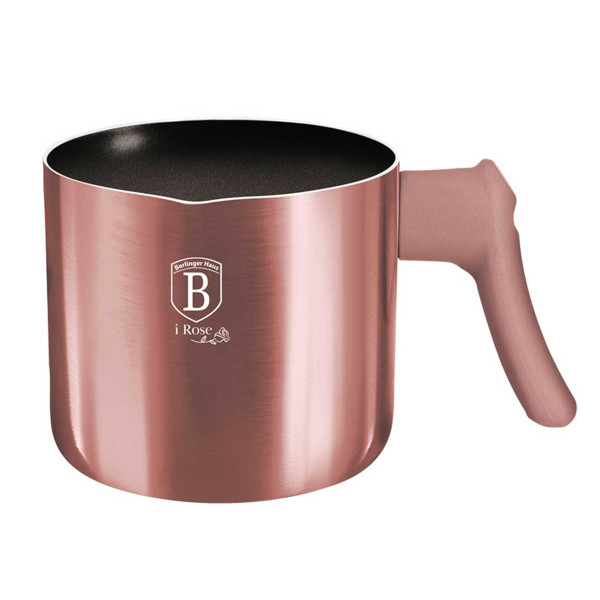 GARNEK DO MLEKA 1.2L GRANITOWY BERLINGER HAUS i-ROSE BH-6039