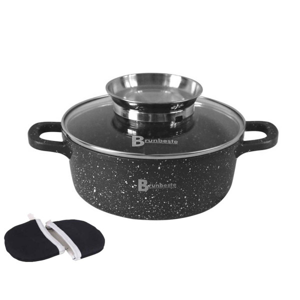 GARNEK GRANITOWY 1.3L 16cm BRUNBESTE BB-1918