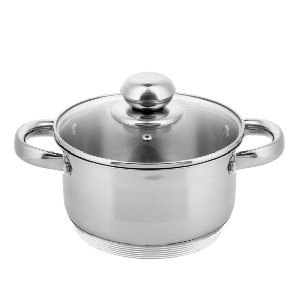 GARNEK STALOWY 3.5L 20cm DNO 9 WARSTWOWE ZILNER ZL-7305