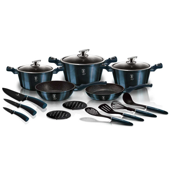 GARNKI BERLINGER HAUS 17 ELE METALLIC AQUAMARINE BH-6164