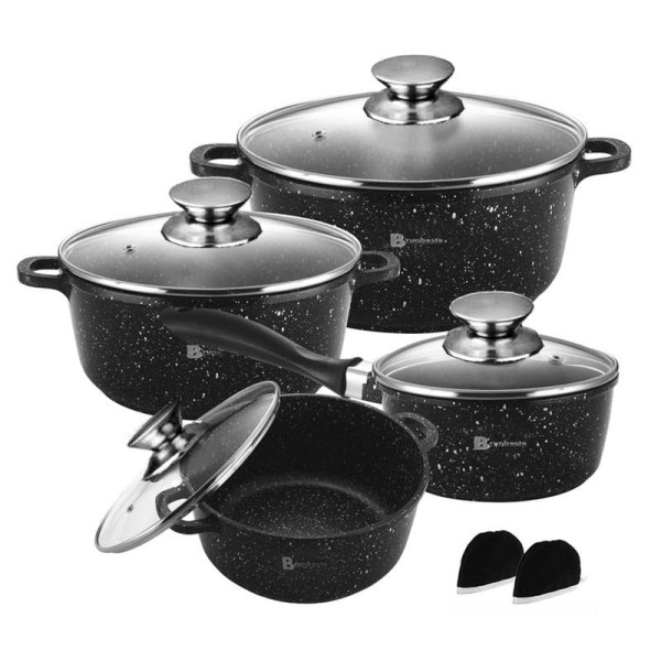 GARNKI GRANITOWE 8 EL. BRUNBESTE BB-1940