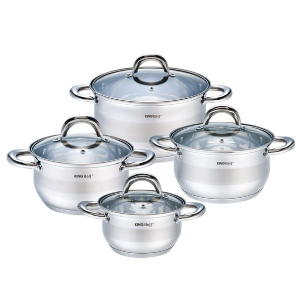 GARNKI KiNGHOFF SILVER 8 ELE KH-1095