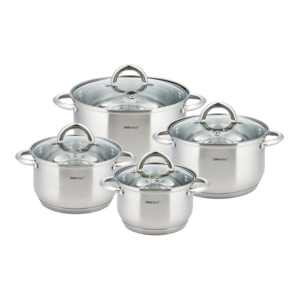 GARNKI KiNGHOFF SILVER 8 ELE KH-4448