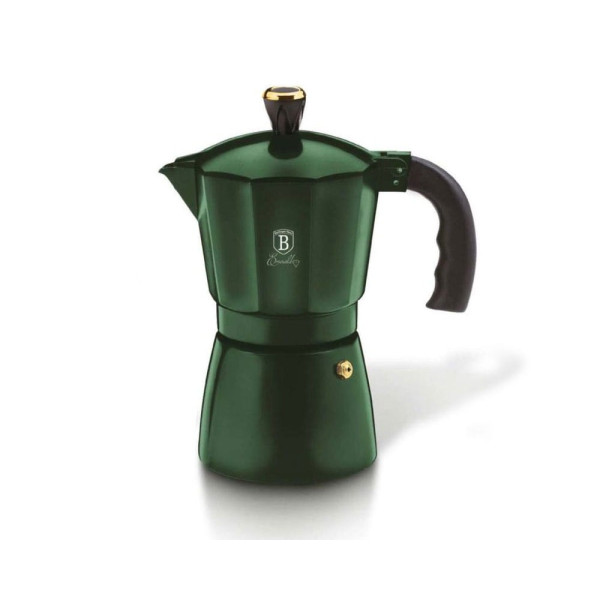 KAWIARKA / ZAPARZACZ DO KAWY 6 FILIŻANEK 300ml BERLINGER HAUS EMERALD BH-6386