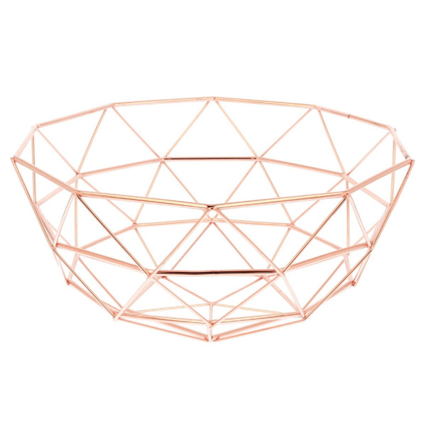 KOSZYK NA OWOCE 28cm ROSEGOLD BRUNBESTE BB-1710