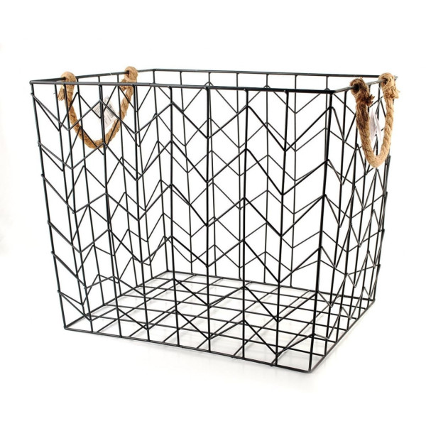 KOSZ METALOWY 48x40x40cm LOUIS MONDEX HTOP4542