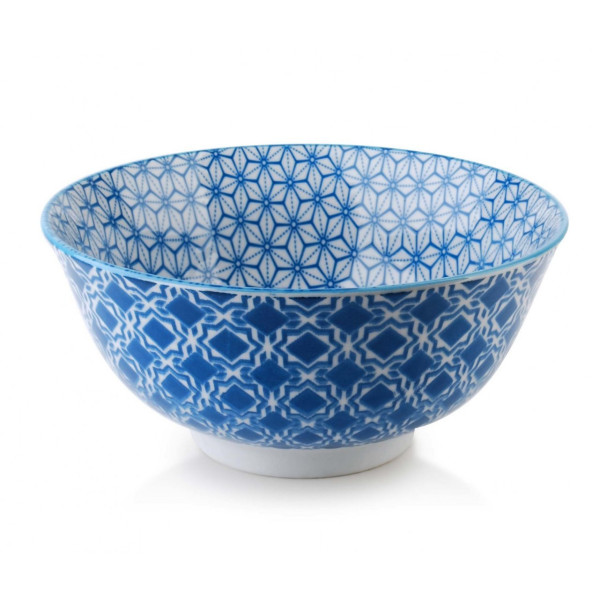MISKA PORCELANOWA 15cm 550ml MAROCCO BLUE MONDEX HTNA6124