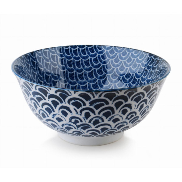 MISKA PORCELANOWA 15cm 550ml MAROCCO NAVY MONDEX HTNA6155