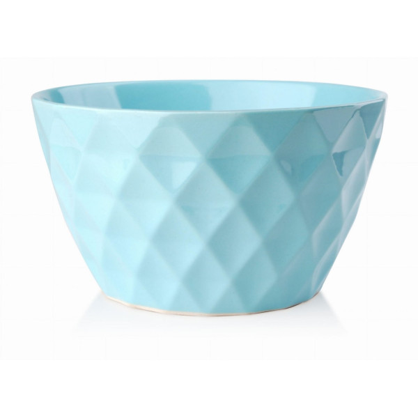 MISKA CERAMICZNA 15.5cm 700ml DIAMOND BLUE MONDEX HTPR2166