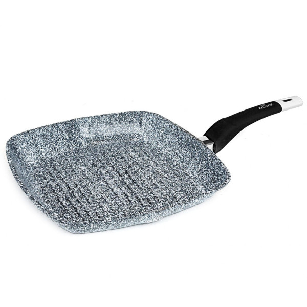 PATELNIA GRILL 28CM MARMUROWO-CERAMICZNA ZILNER ZL-7052