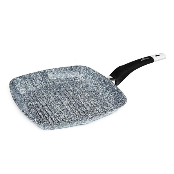 PATELNIA GRILL 24CM MARMUROWO-CERAMICZNA ZILNER ZL-7053
