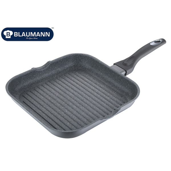 PATELNIA GRILLOWA BLAUMANN GRAY GRANIT 26CM BL-1547