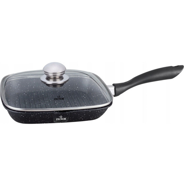 PATELNIA GRILLOWA GRANITOWA 24x24cm ZILNER ZL-7014