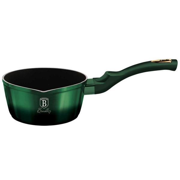 RONDEL GRANITOWY 1.3L 16CM BERLINGER HAUS METALLIC LINE EMERALD BH-6055