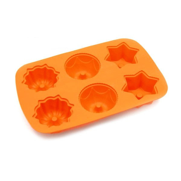SILIKONOWA FORMA DO MUFFINEK x6 TS-387