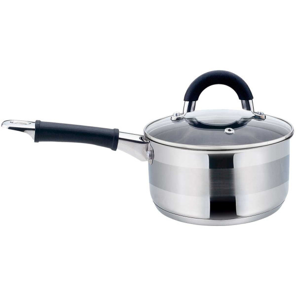 RONDEL STALOWY Z POKRYWKĄ 1.5L 16cm KiNGHOFF KH-1255