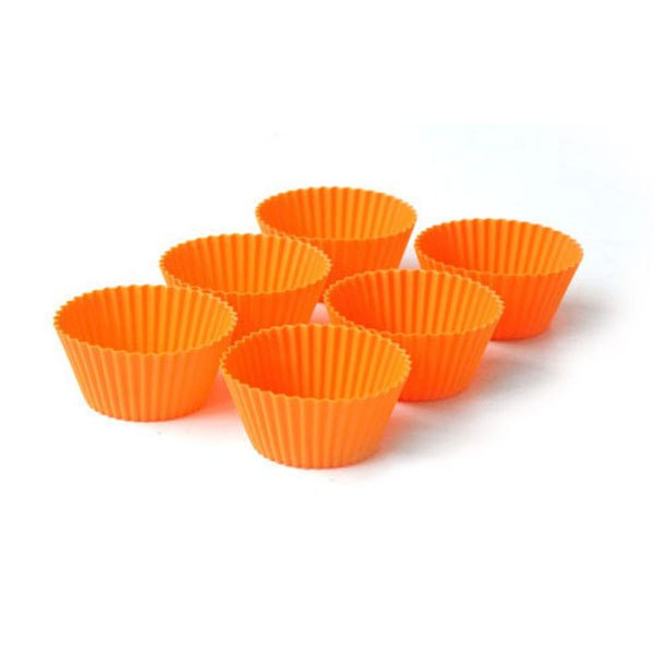 SILIKONOWE FOREMKI DO MUFFINEK ø9cm ZESTAW x6 TS-399