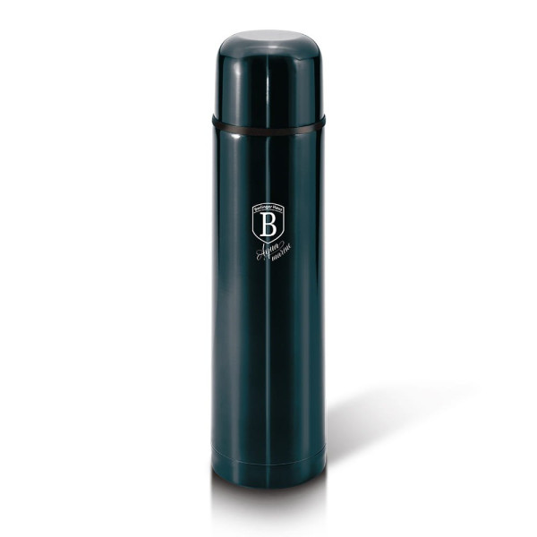 TERMOS STALOWY 0.75L BERLINGER HAUS METALLIC LINE AQUAMARINE BH-6377