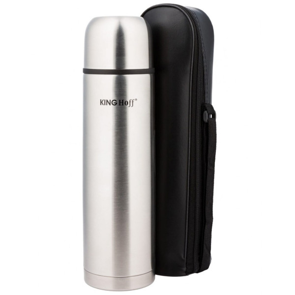 TERMOS STALOWY Z POKROWCEM 0,5L KiNGHOFF KH-4052