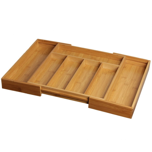 WKŁAD / ORGANIZER DO SZUFLADY NA SZTUĆCE ROZSUWANY 55/35x37cm BRUNBESTE BB-1576