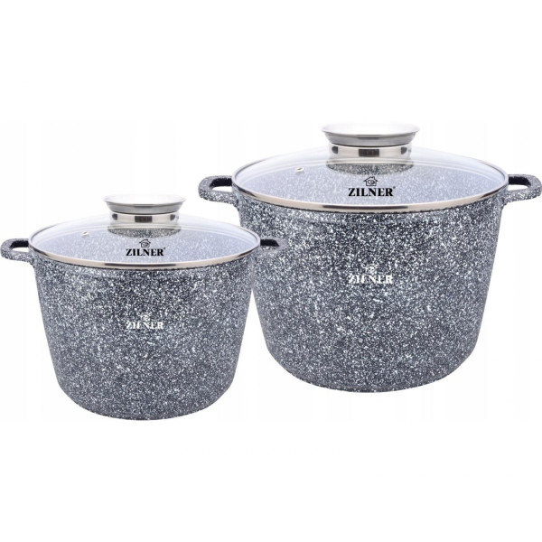 ZESTAW 2 GARNKÓW MARMUROWYCH 10L + 6.2L ZILNER ZL-7066