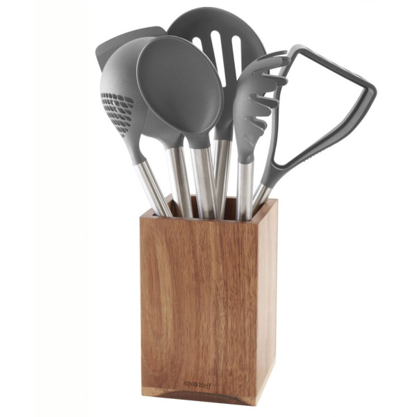 ZESTAW PRZYBORÓW KUCHENNYCH 7 ELE. NYLON KiNGHOFF KH-1325