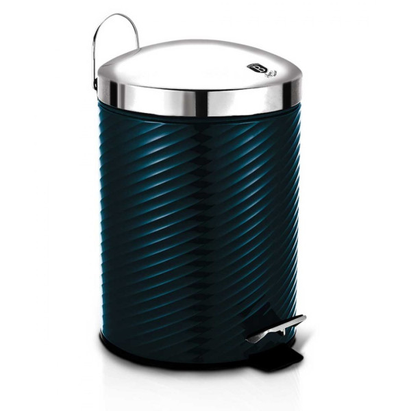 KOSZ NA ŚMIECI 12L STAL NIERDZEWNA BERLINGER HAUS AQUAMARINE BH-6436