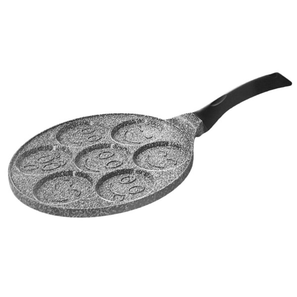 PATELNIA DO NALEŚNIKÓW PLACKÓW 26cm 7 SMILEYS ZILNER ZL-2410