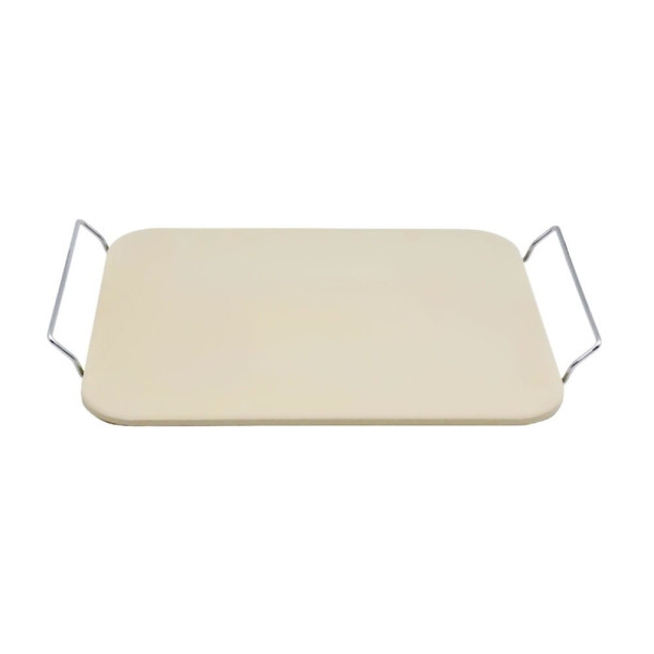 KAMIEŃ DO PIZZY 38 x 30 cm ZE STOJAKIEM BRUNBESTE BB-2929
