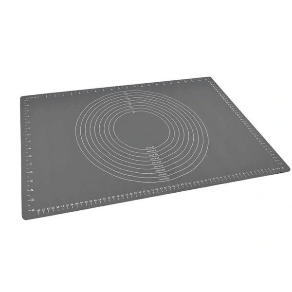 STOLNICA SILIKONOWA 50x40cm MATA KUCHENNA SZARA BRUNBESTE BB-2973
