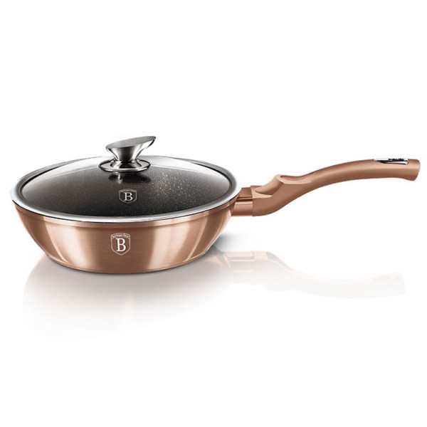 PATELNIA GRANITOWA 24CM BERLINGER HAUS METALLIC LINE COPPER BH-1517N