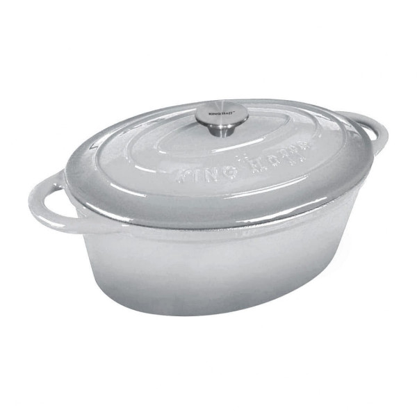 BRYTFANNA ŻELIWNA EMALIOWANA 30CM 4.5L KINGHOFF KH-1522