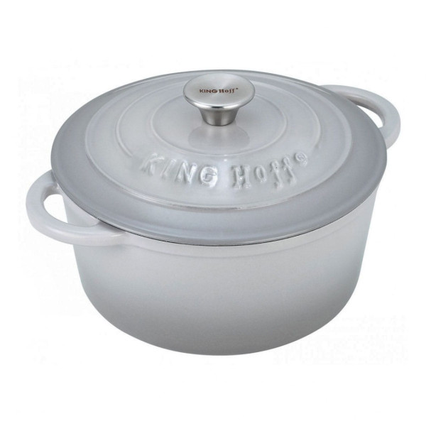 GARNEK ŻELIWNY EMALIOWANY 2.4L 20cm KINGHOFF KH-1520
