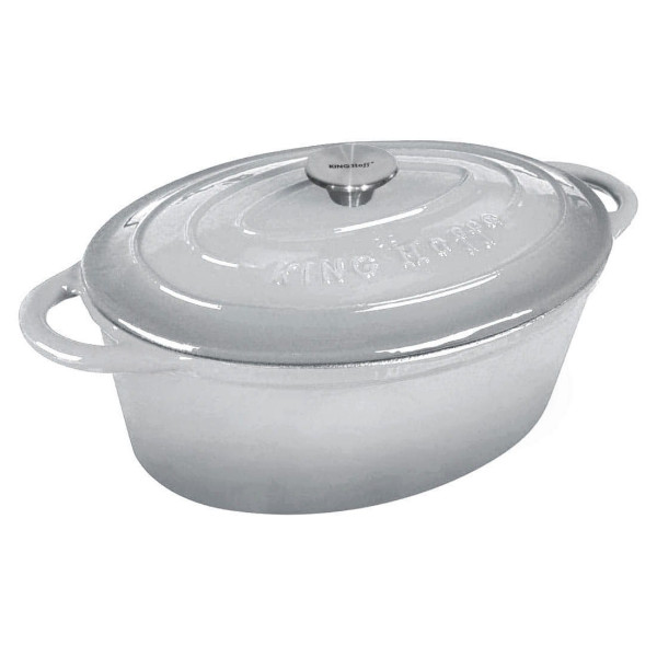 BRYTFANNA ŻELIWNA EMALIOWANA 33CM 6.2L KINGHOFF KH-1613