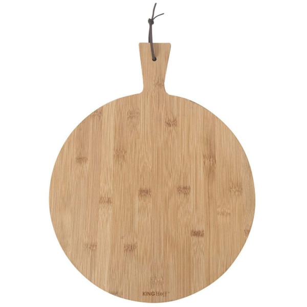 DESKA DO SERWOWANIA PIZZY 35cm BAMBUS KINGHOFF KH-1674