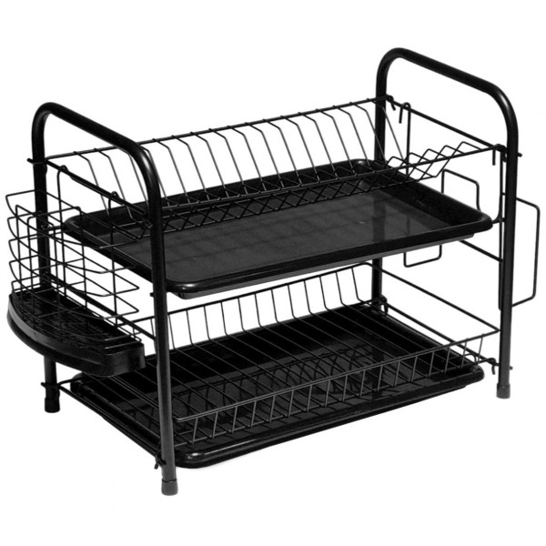 SUSZARKA DO NACZYŃ 48 x 24 x 33 cm 2 POZIOMOWA BRUNBESTE BB-2328