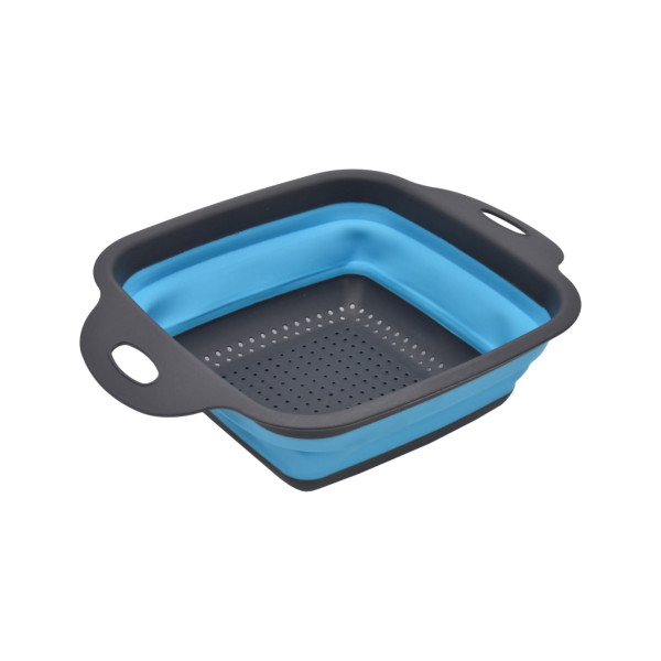 SKŁADANY DURSZLAK CEDZAK SILIKONOWY 30x22.7x8.5cm BRUNBESTE BB-2890