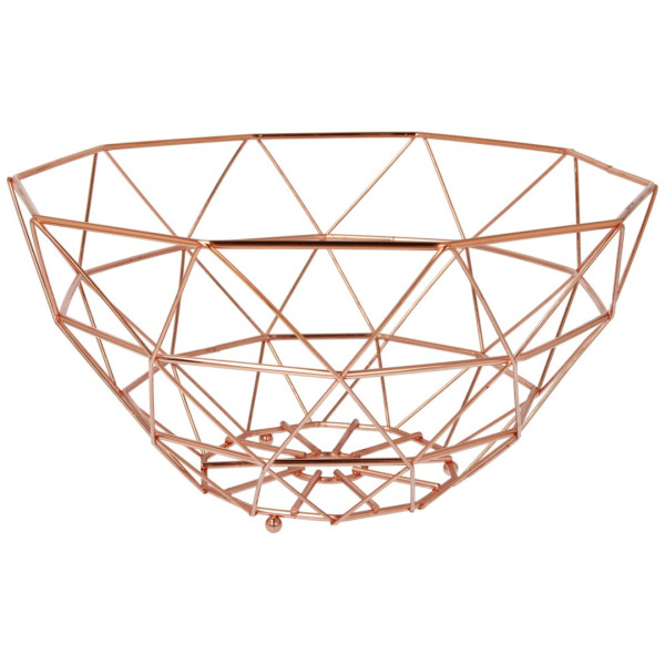 STALOWY KOSZYK NA OWOCE 30 x 16cm BRUNBESTE BB-2573