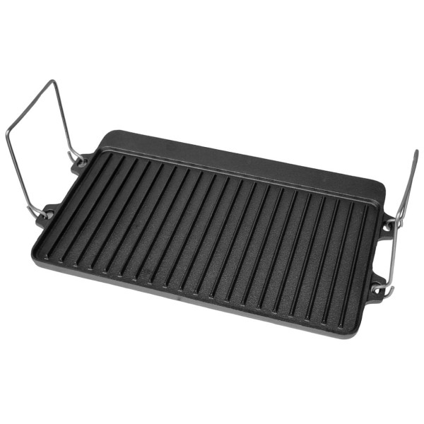 ŻELIWNA PŁYTA GRILLOWA 44 X 24CM DWUSTRONNA KRISBERG KS-2643