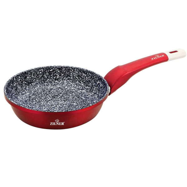 PATELNIA 18CM MARMUROWO-CERAMICZNA ZILNER STONETEC BURGUND ZL-9252