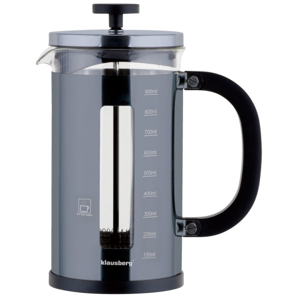 ZAPARZACZ DO KAWY I HERBATY 1.0L FRENCH PRESS KLAUSBERG KB-7704