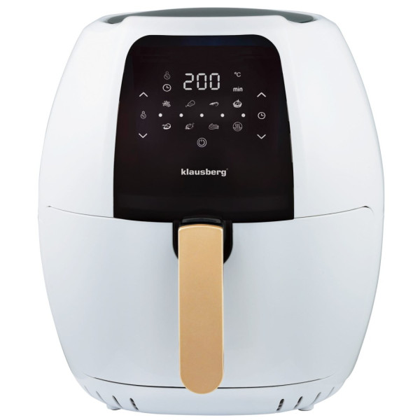 DUŻA FRYTOWNICA BEZTŁUSZCZOWA BIAŁA 7.7L 1800W KLAUSBERG AIR FRYER KB-7709